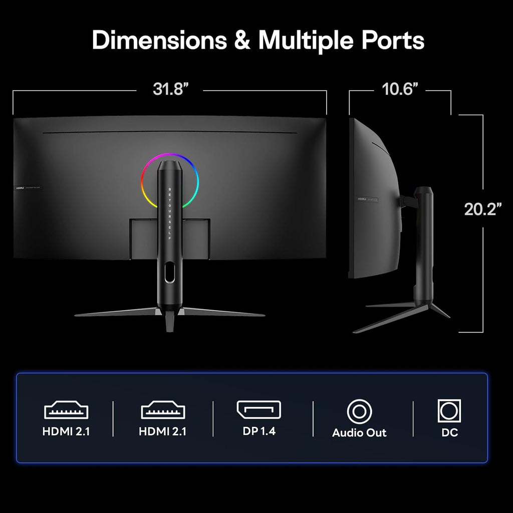 Koorui G3441XC 34" UWQHD 240Hz VA Monitor