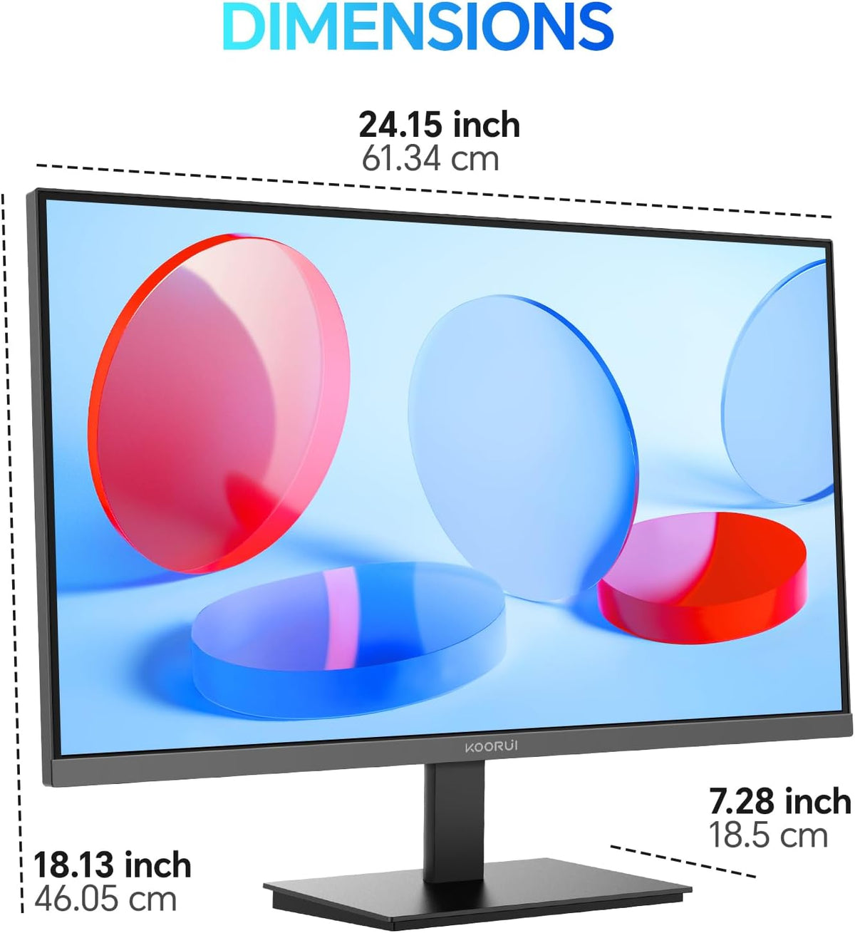 27" Koorui E2721F QHD 100Hz IPS Monitor