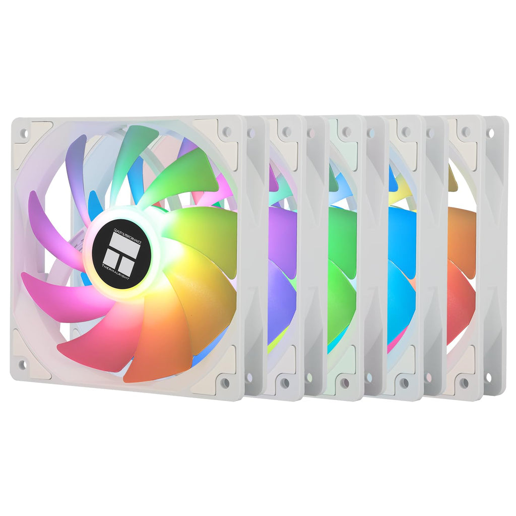 Thermalright TL-C12CW-S White A-RGB 120mm PWM 5-Pack