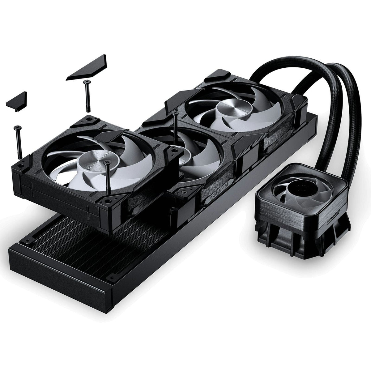 Phanteks Glacier One 360D30 X2 Black DRGB 360mm AIO Liquid Cooler