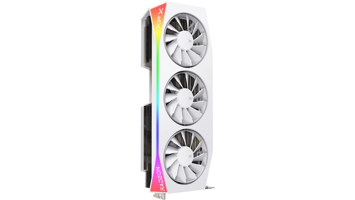 XFX RX 9070 XT Mercury OC White Magnetic Air Edition RGB 16GB Graphics Card