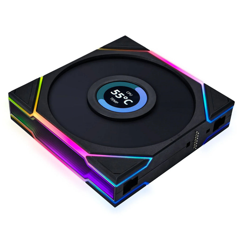 Lian-Li UNI FAN TL120 LCD A-RGB Black 120mm Fan