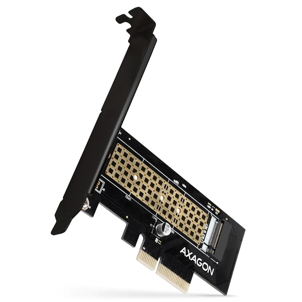 AXAGON PCIe 3.0 to 1x M.2 NVMe Riser Card Adapter