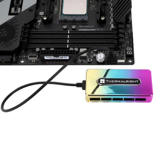 Thermalright 10-Port A-RGB Lighting SATA Powered Hub