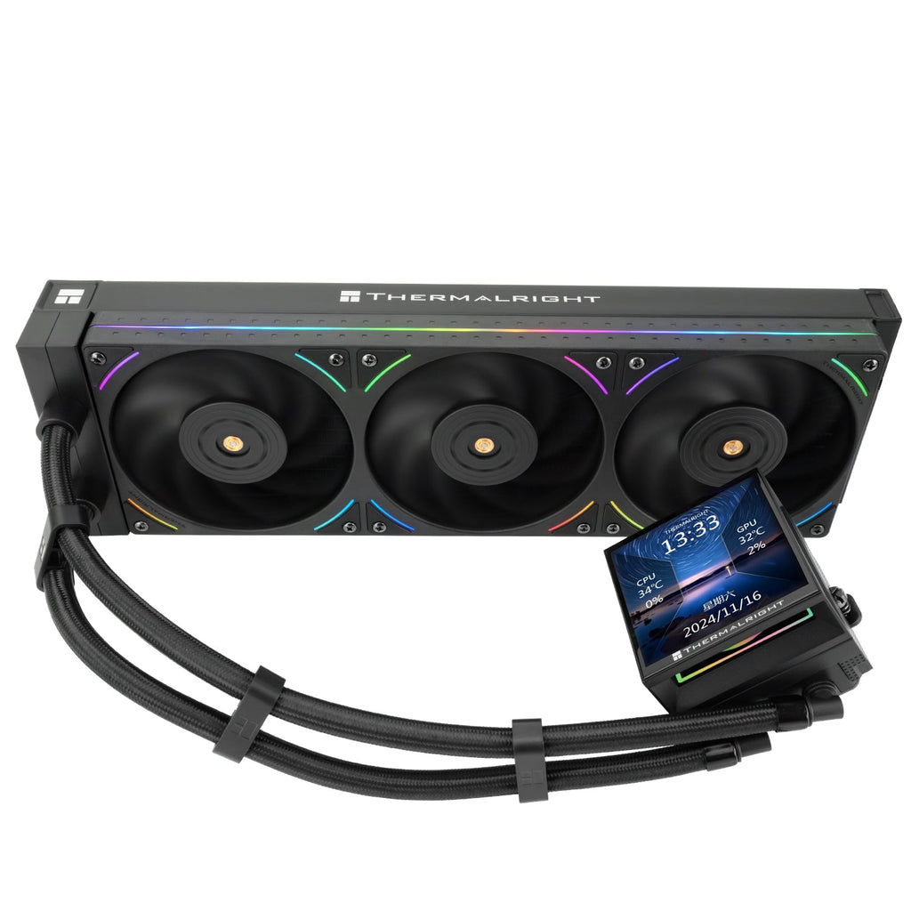 Thermalright Hyper Vision 360 UB ARGB Black LCD AIO Liquid Cooler