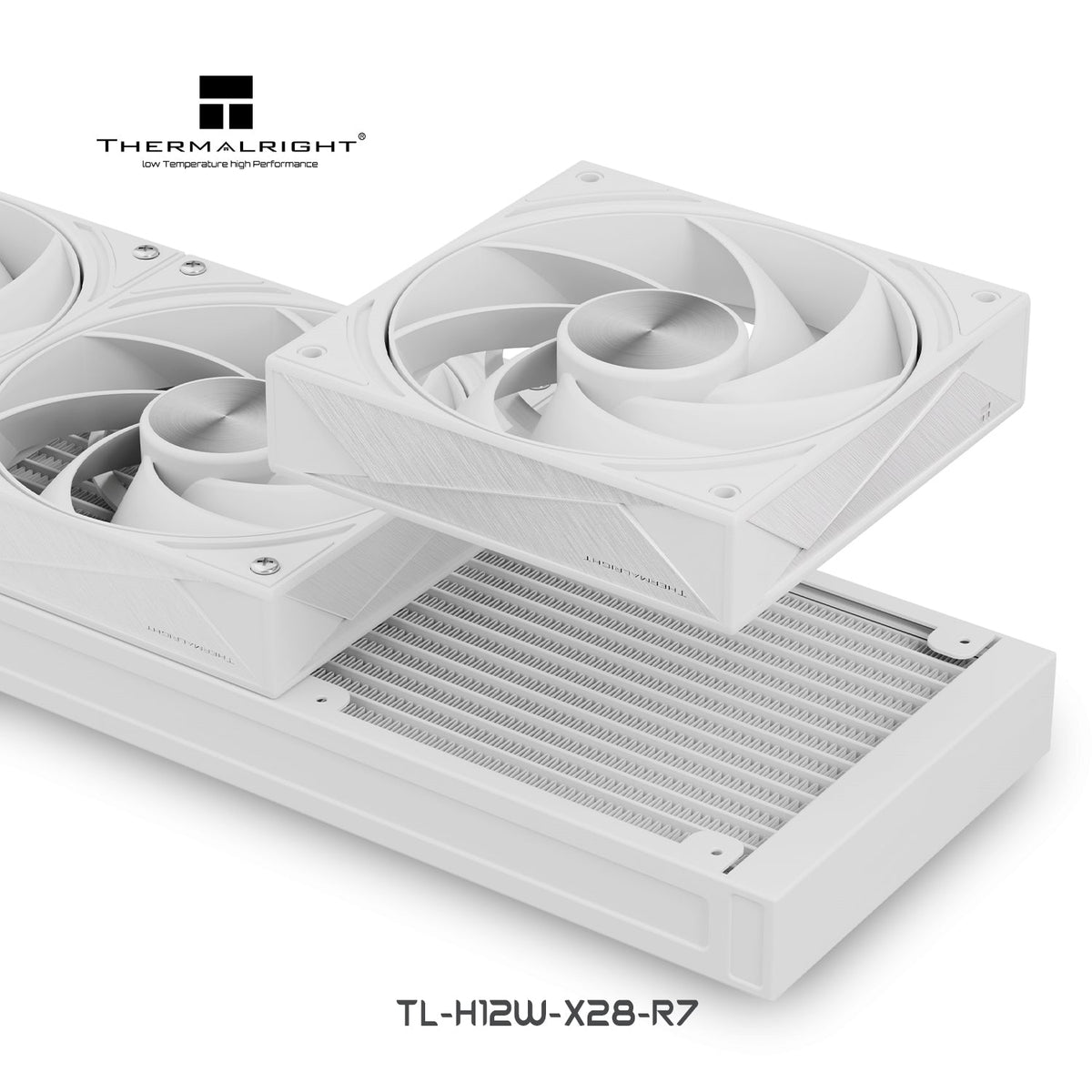 Thermalright TL-H12W-X28-R7 White 120mm PWM Fan