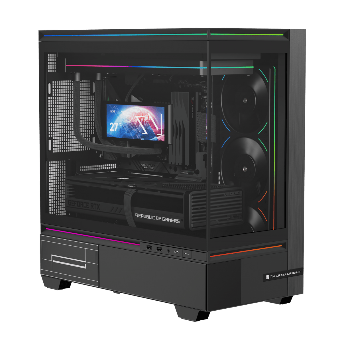 Thermalright TL-M10 Black Micro-ATX Case