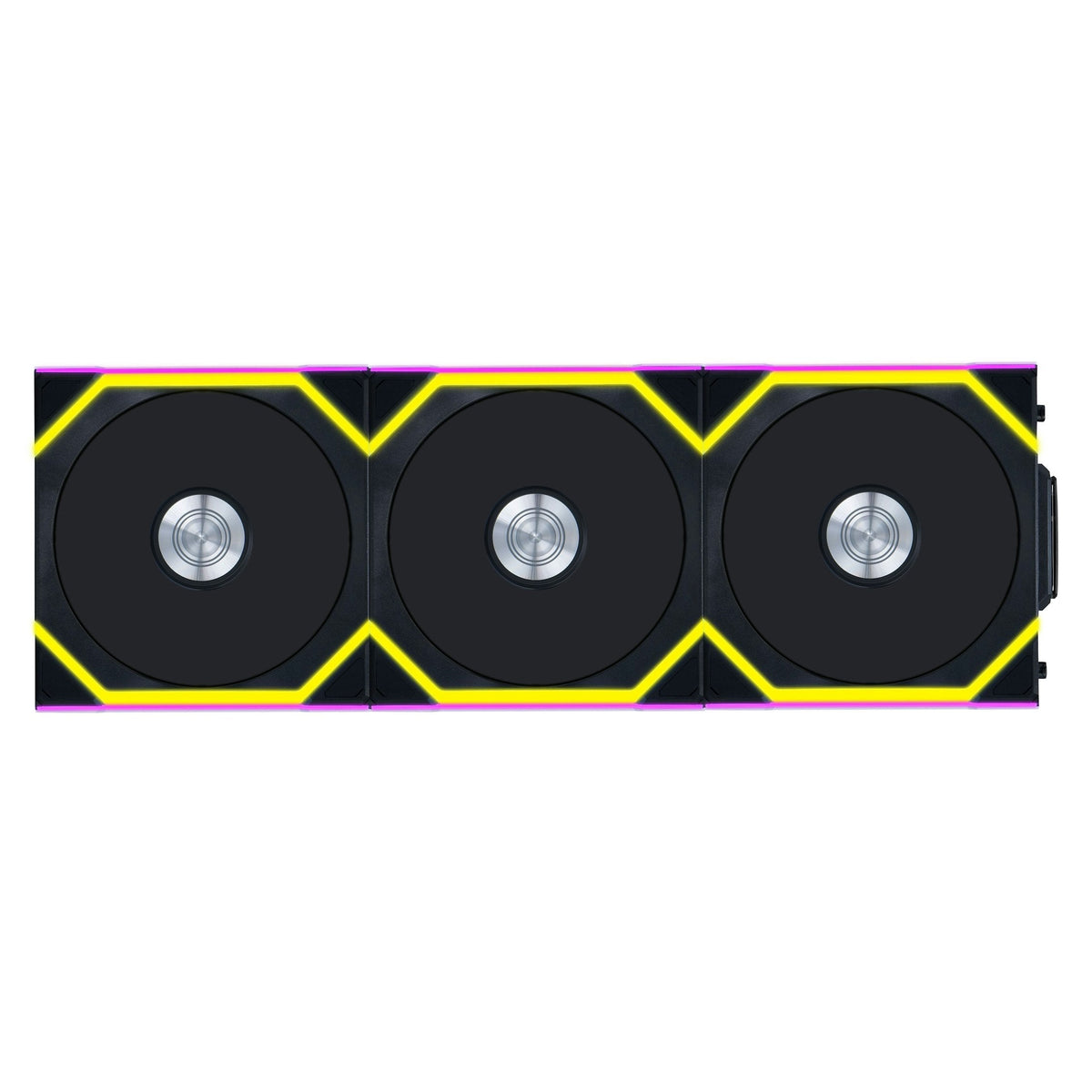 Lian-Li UNI SL120 Wireless A-RGB Black Reverse 120mm Triple Pack