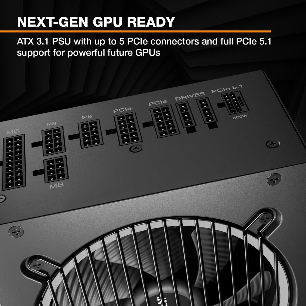 850W Be Quiet! Pure Power 13 M ATX 3.1 Gold Modular PSU