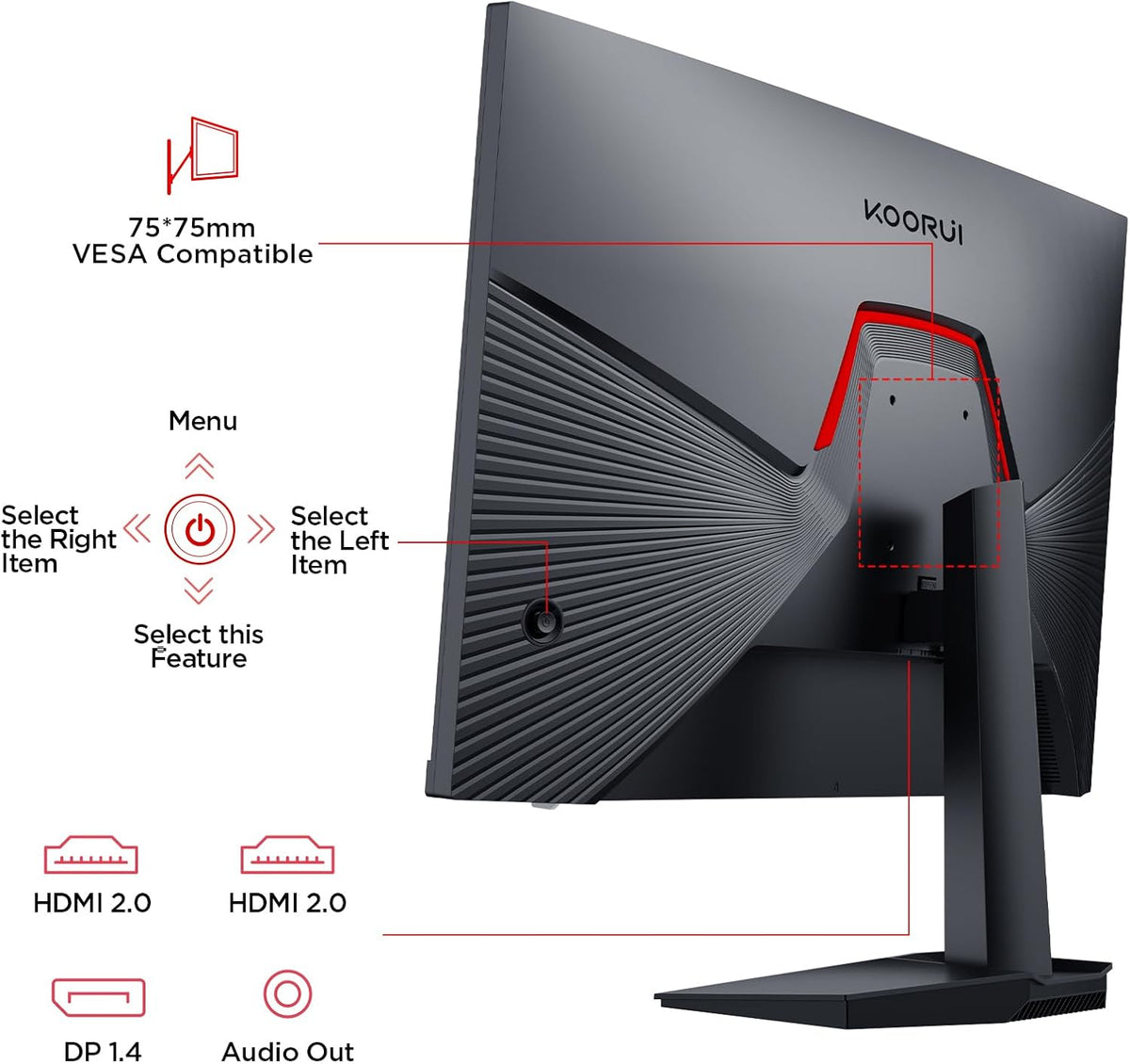 27" Koorui G2711P FHD 200Hz IPS Monitor