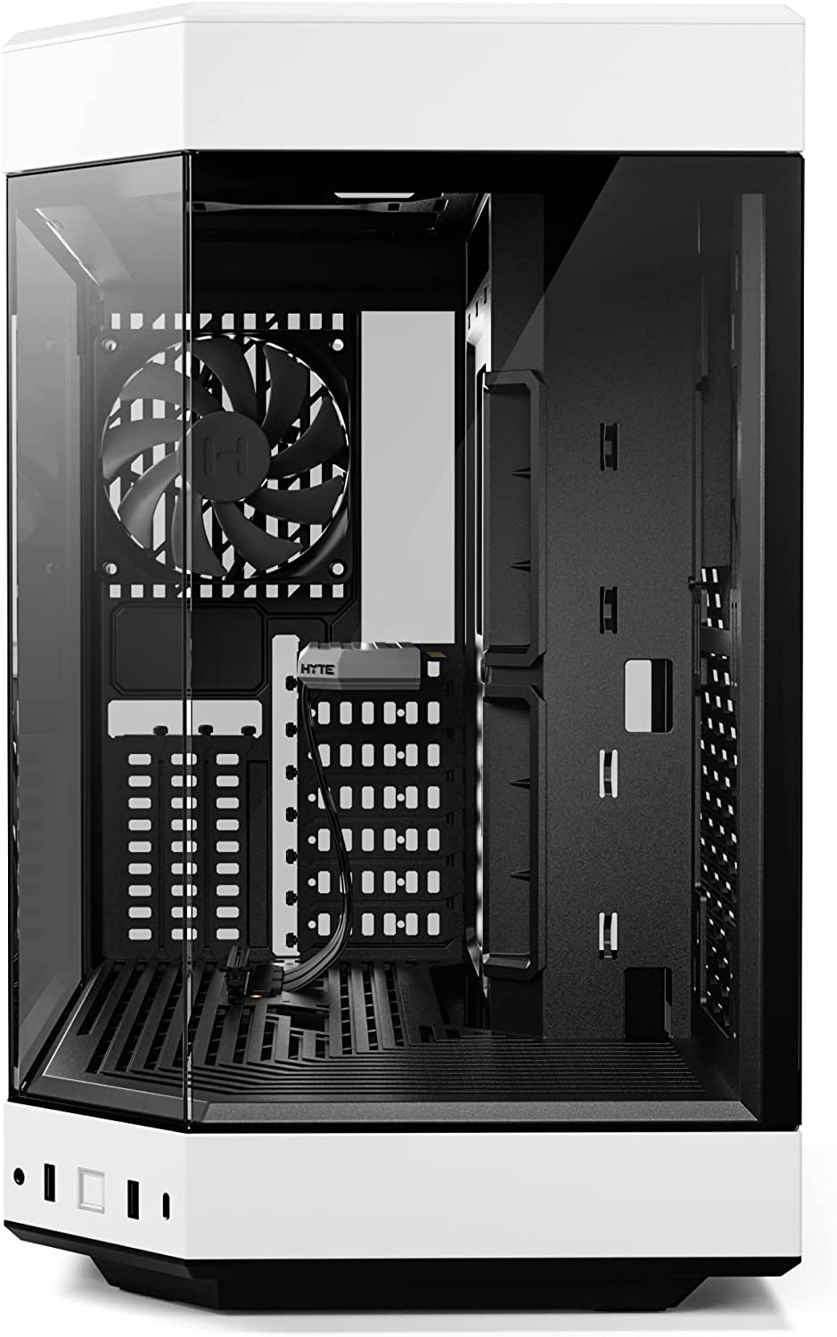 HYTE Y60 Dual Chamber ATX PC Case Black/White