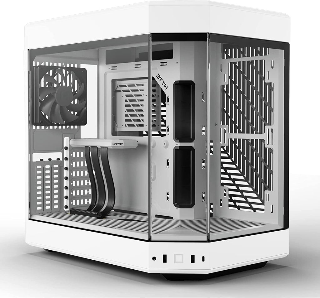 HYTE Y60 Dual Chamber ATX PC Case Snow White