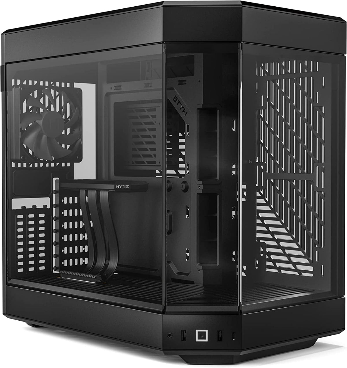 HYTE Y60 Dual Chamber ATX PC Case Black