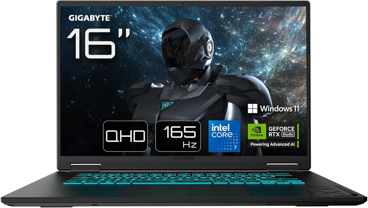 Gigabyte Gaming A16 Pro 16.0" 165Hz 1TB 32GB DDR5 RTX 5070 Ti Windows 11 Home Gaming Laptop