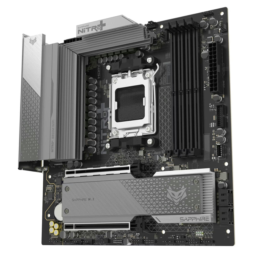 SAPPHIRE Nitro+ B850M WiFi Micro-ATX AM5 Motherboard