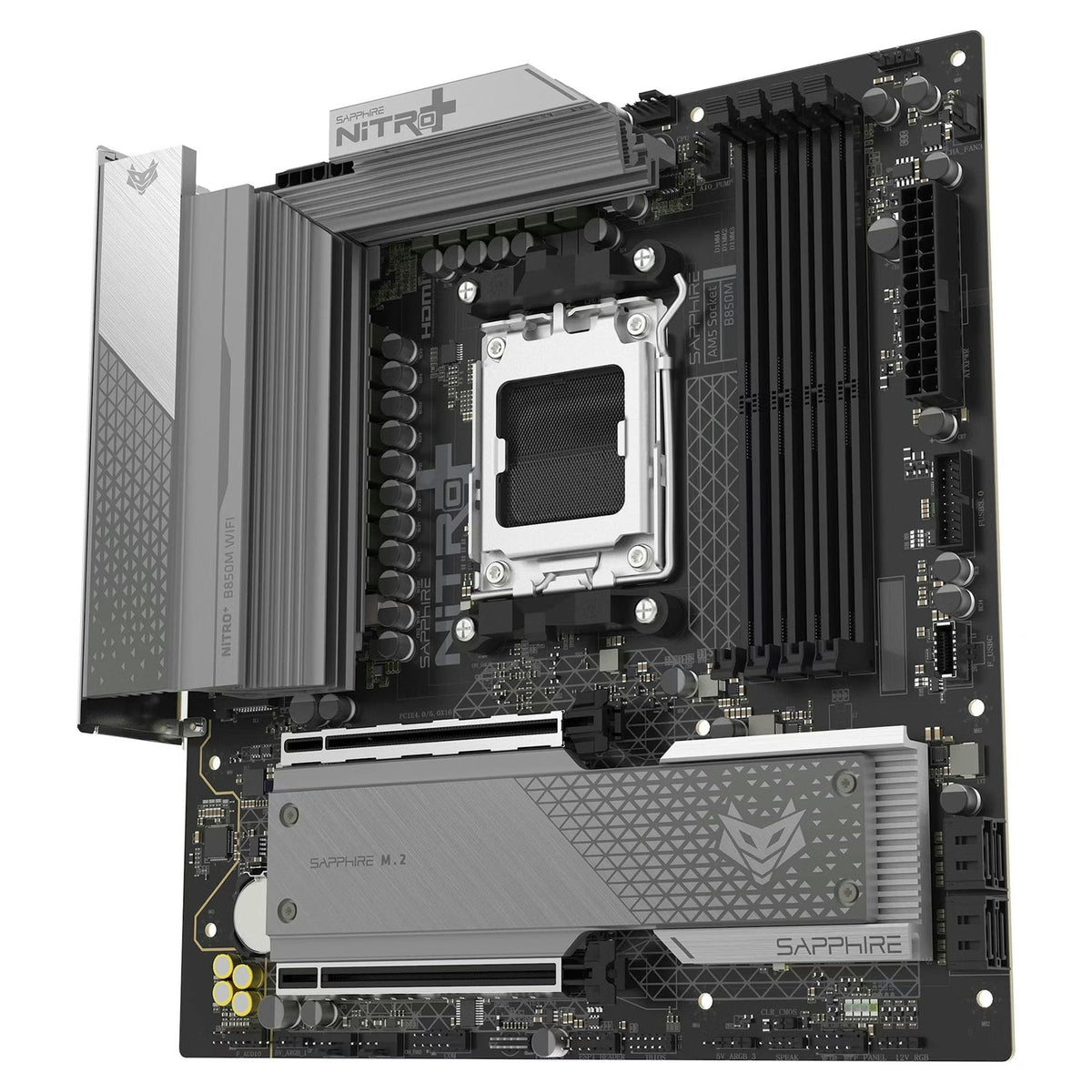 SAPPHIRE Nitro+ B850M WiFi Micro-ATX AM5 Motherboard