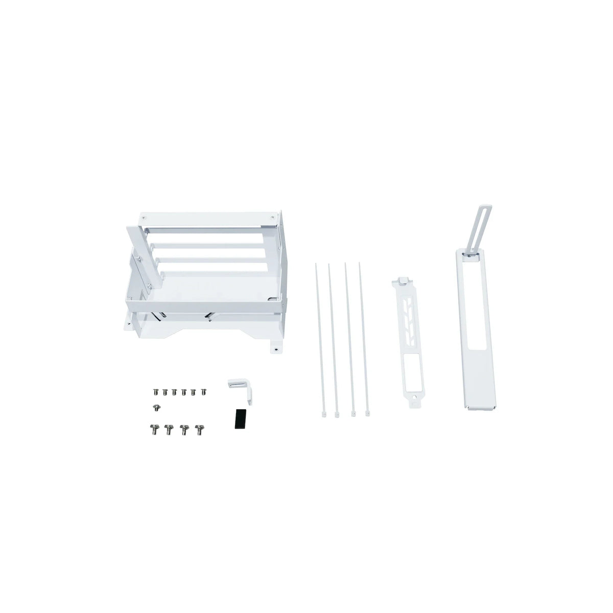 Lian Li O11 Dynamic EVO XL White Upright GPU Bracket