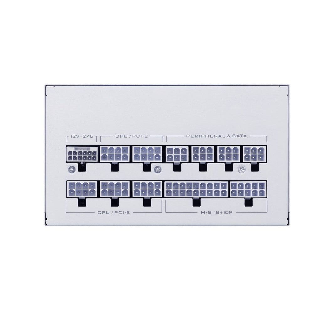 1200W Lian Li SX Platinum White ATX 3.1 Fully Modular PSU