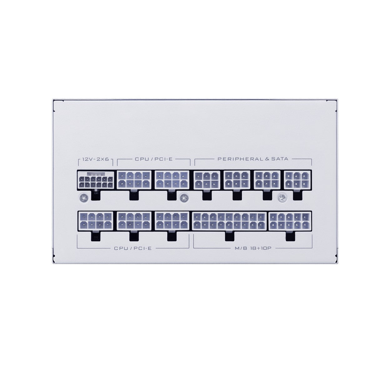 1200W Lian Li SX Platinum White ATX 3.1 Fully Modular PSU