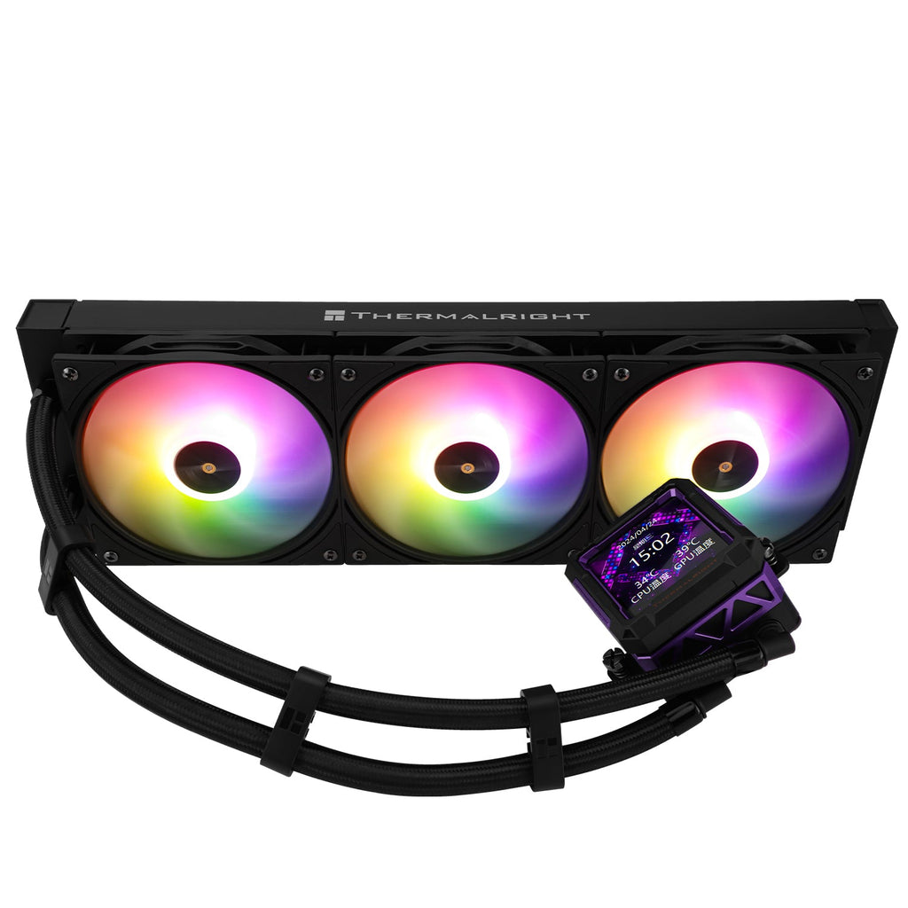 Thermalright Frozen Warframe PRO 360 Black ARGB LCD AIO Liquid Cooler