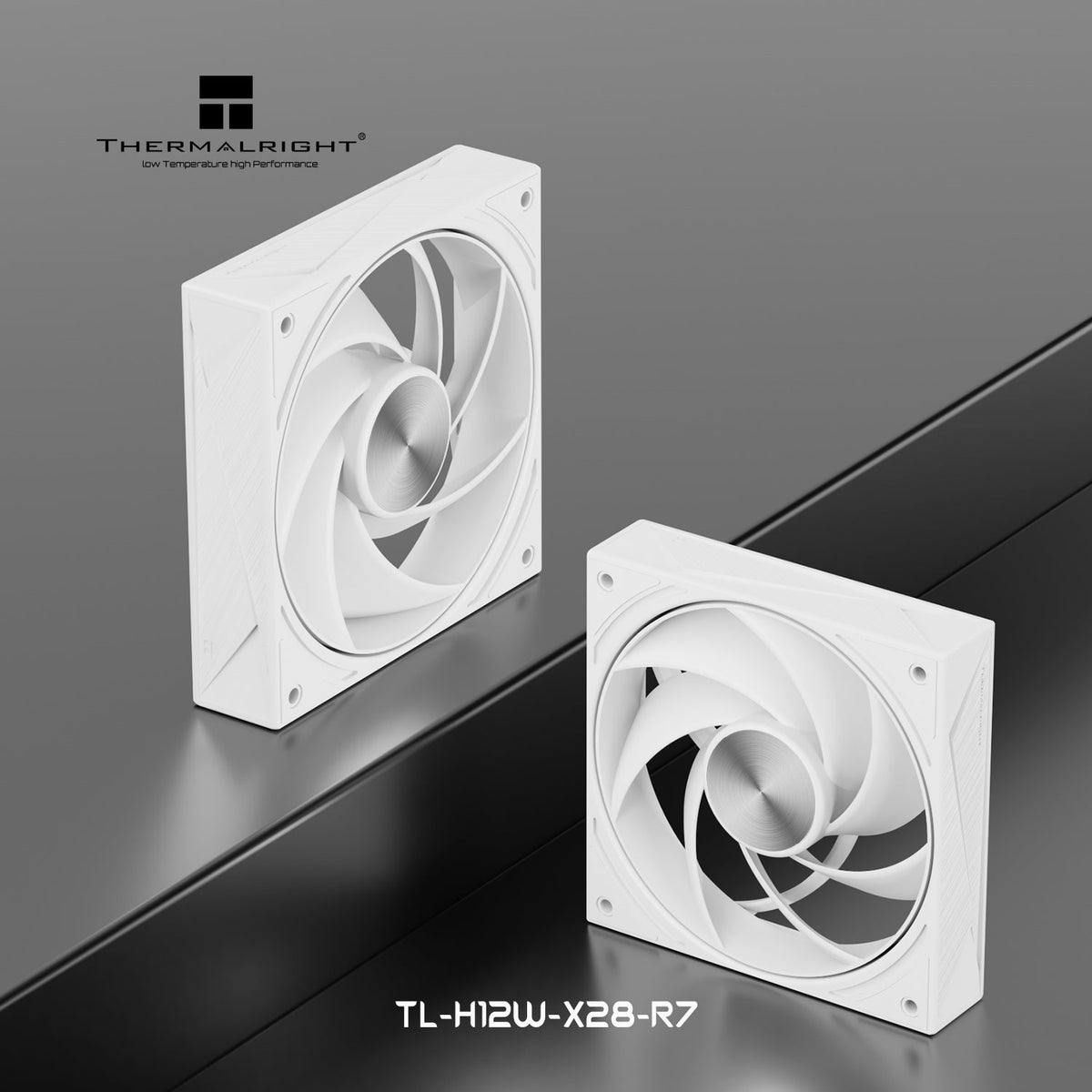 Thermalright TL-H12W-X28-R7 White 120mm PWM Fan