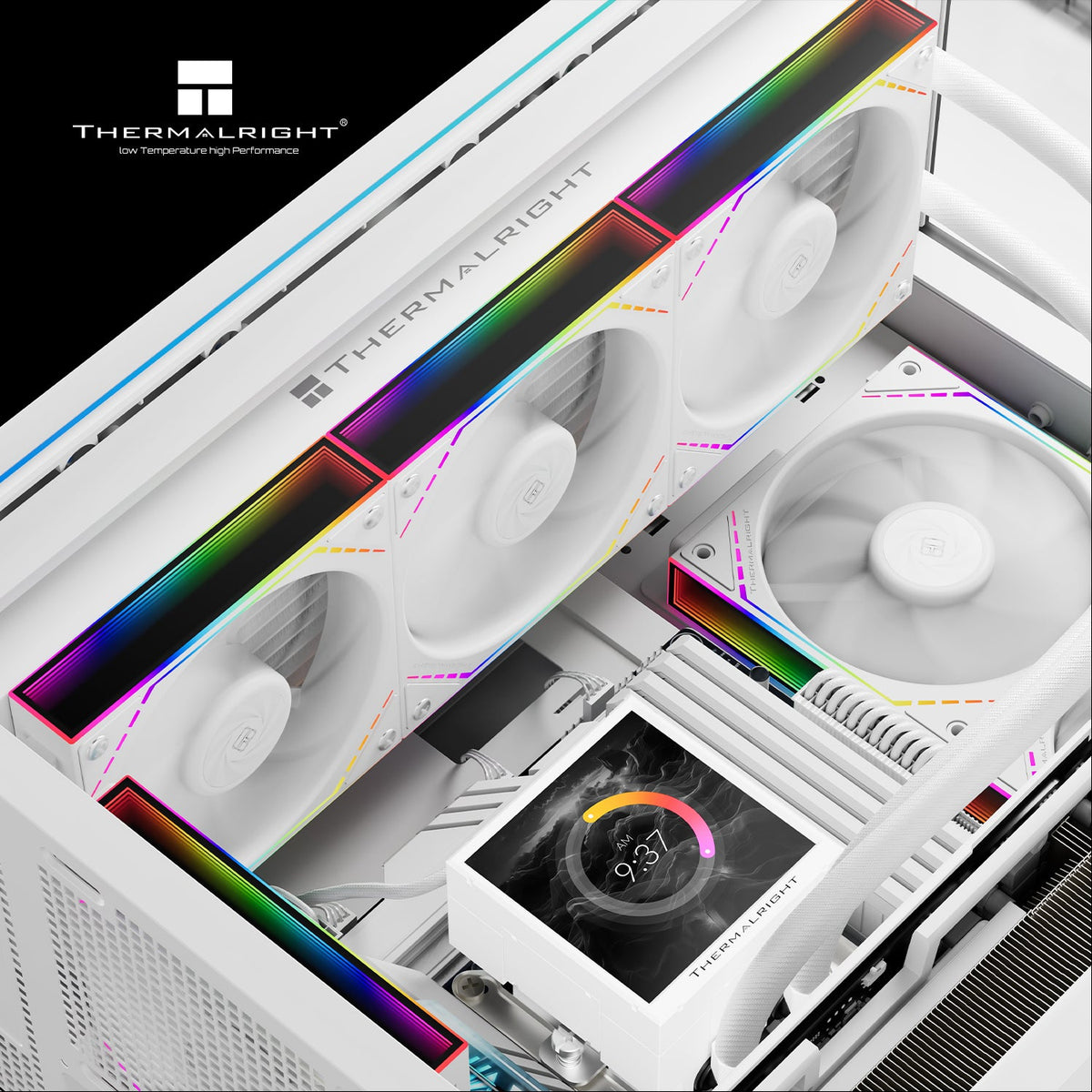 Thermalright Peerless Vision 360 ARGB White LCD AIO Liquid Cooler