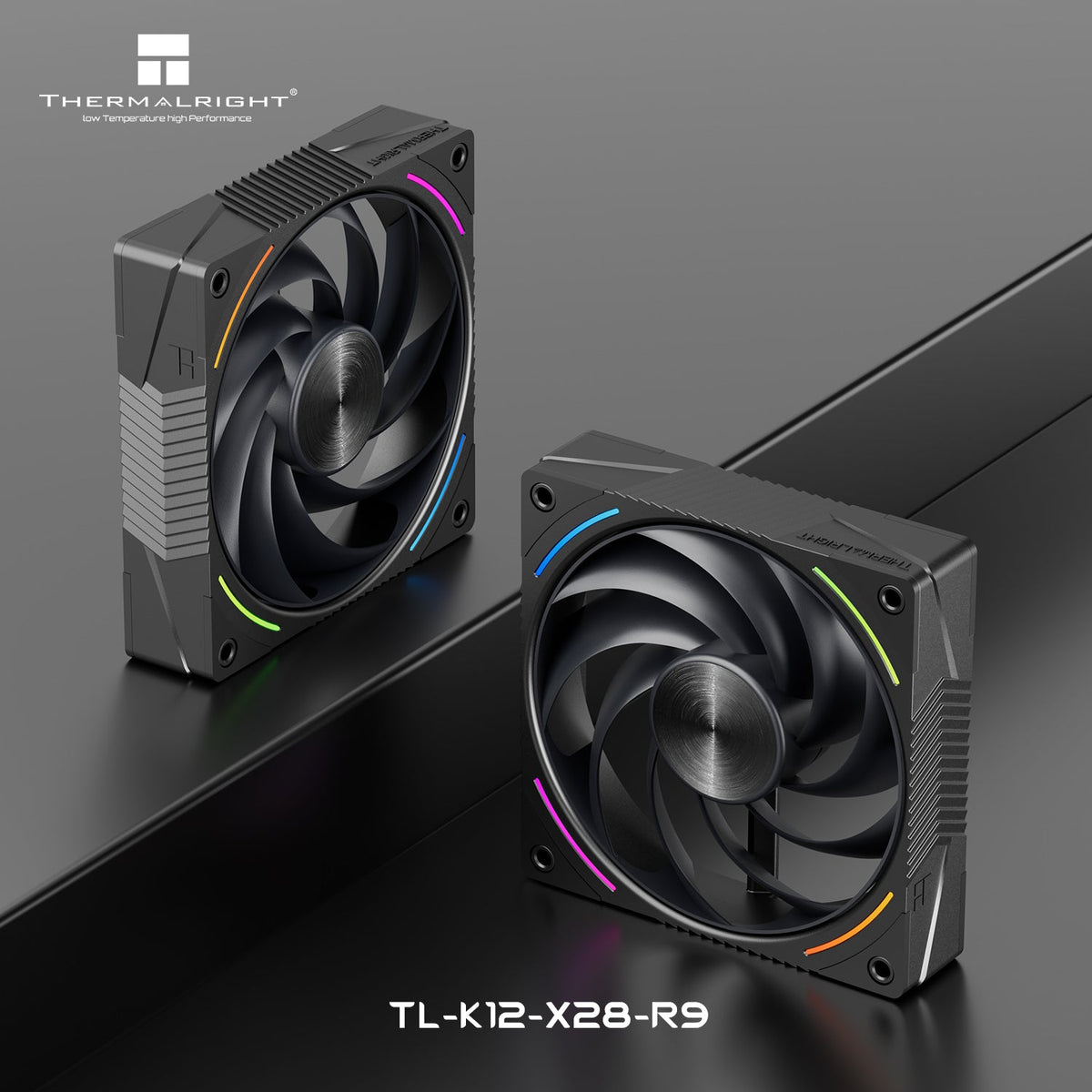 Thermalright TL-K12-X28-R9 Black A-RGB 120mm PWM Fan