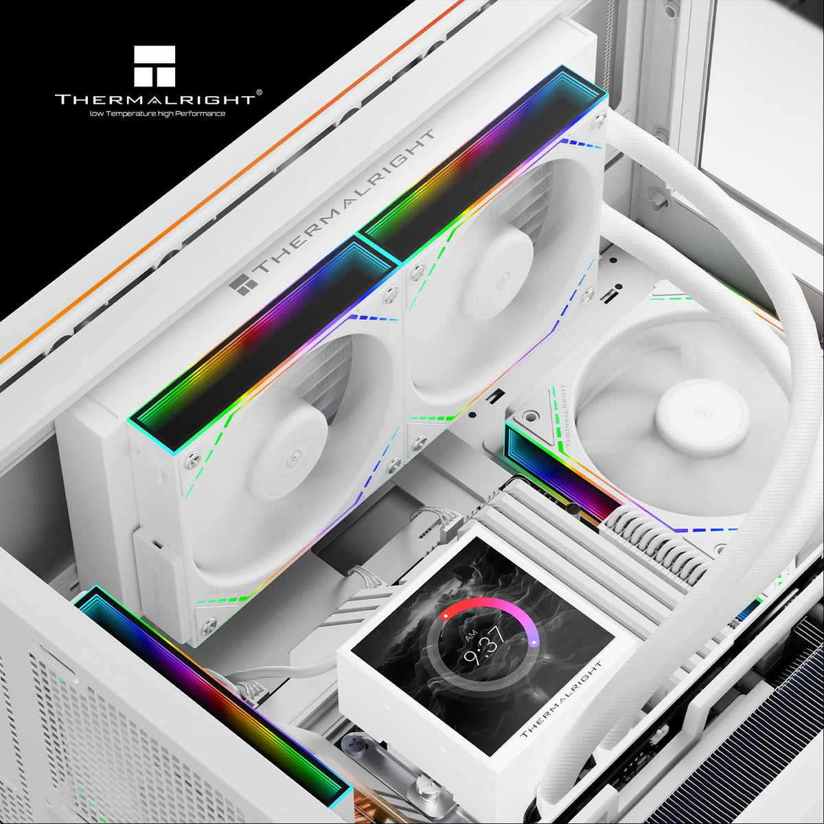 Thermalright Peerless Vision 240 ARGB White LCD AIO Liquid Cooler
