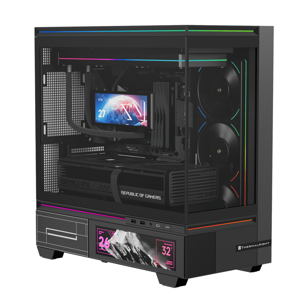Thermalright TL-M10 Vision Black Micro-ATX Case