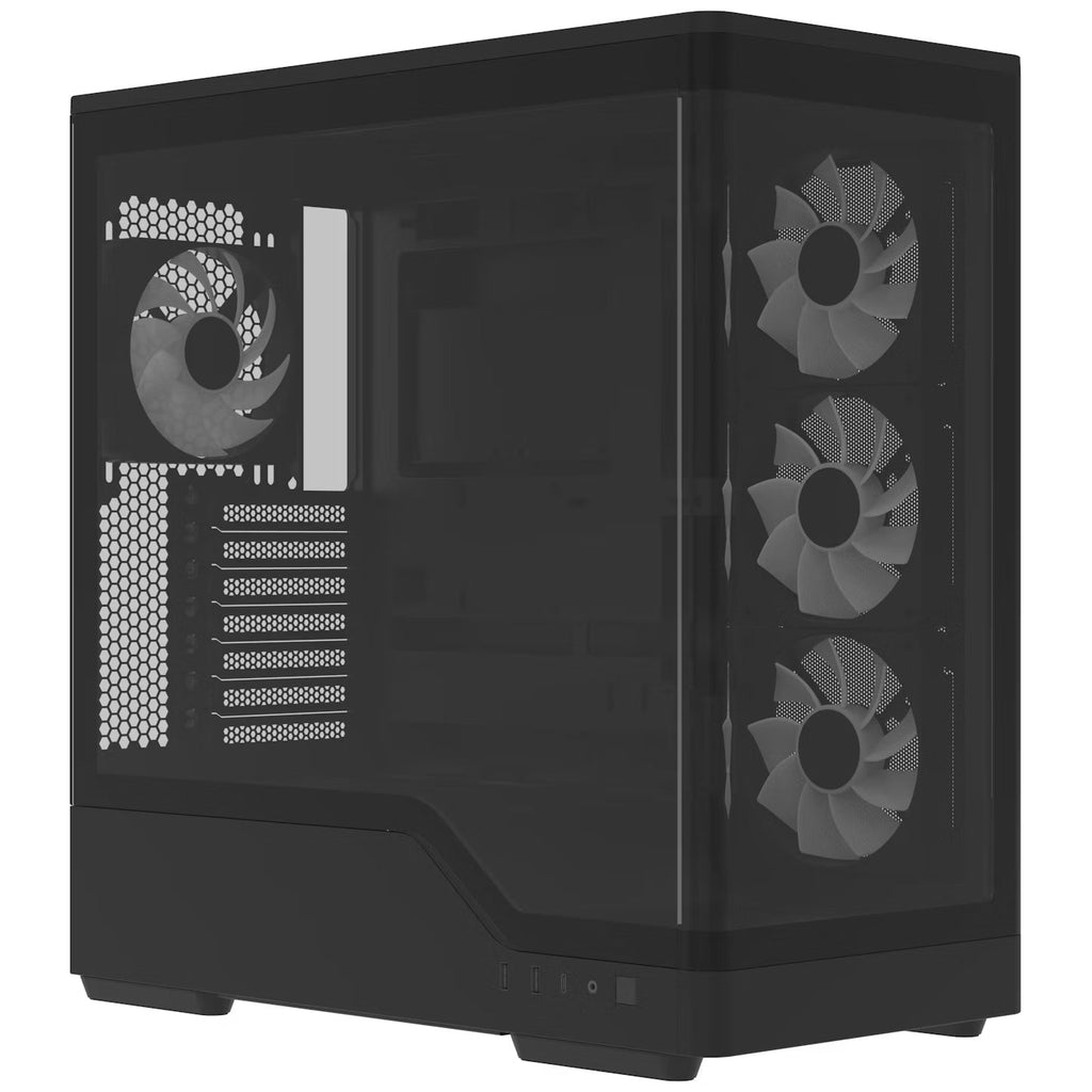 Aerocool P500A ARGB Black ATX PC Case