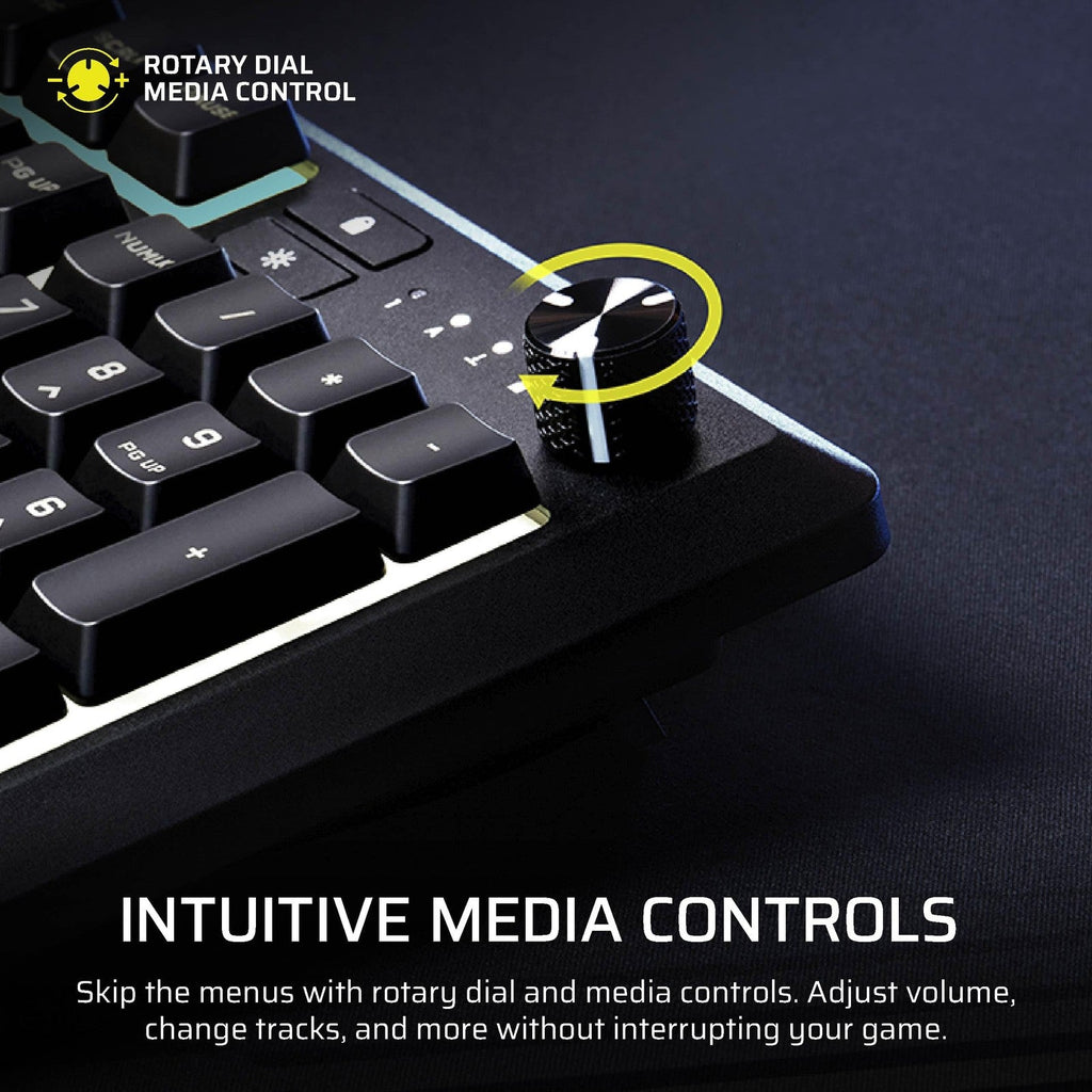 Corsair Skiff 100 Plus RGB Wired Gaming Keyboard