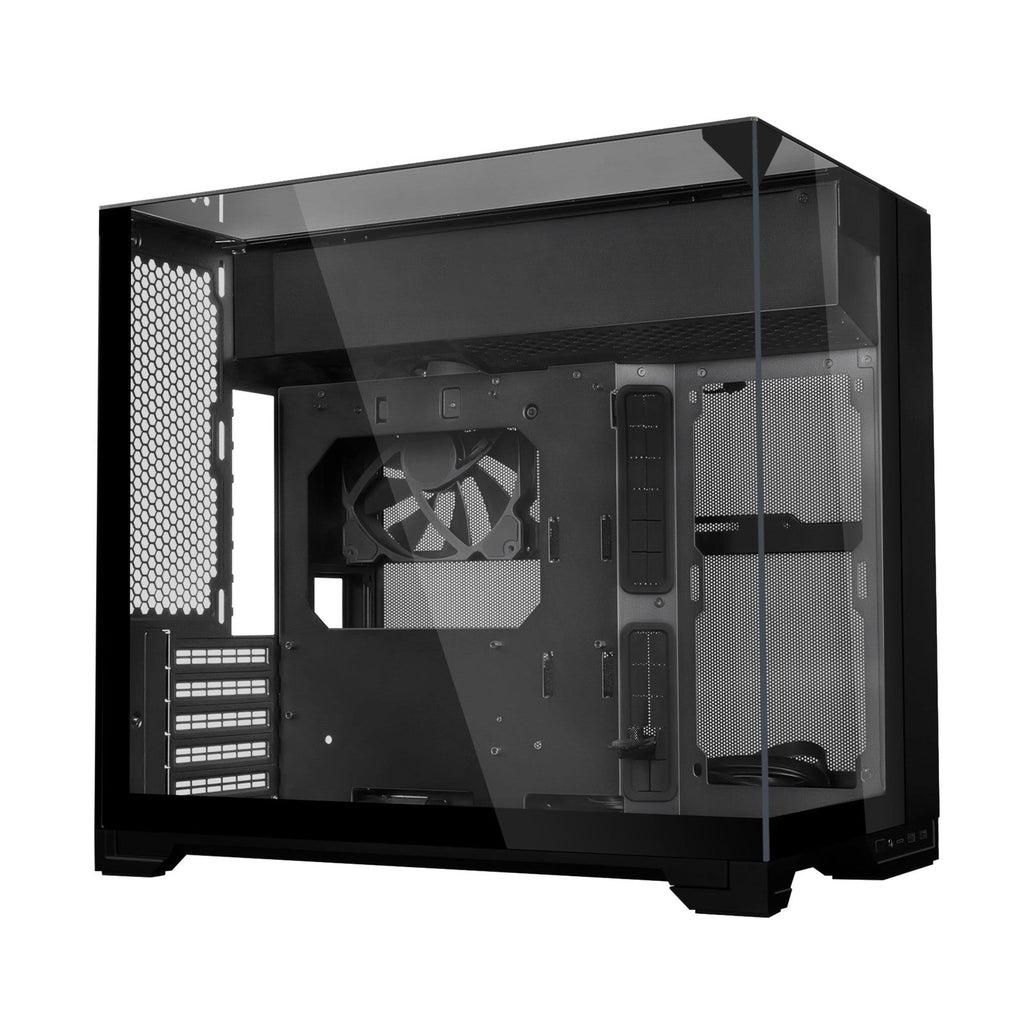 Lian Li O11 Vision-M Black TG Dual Chamber Micro-ATX PC Case