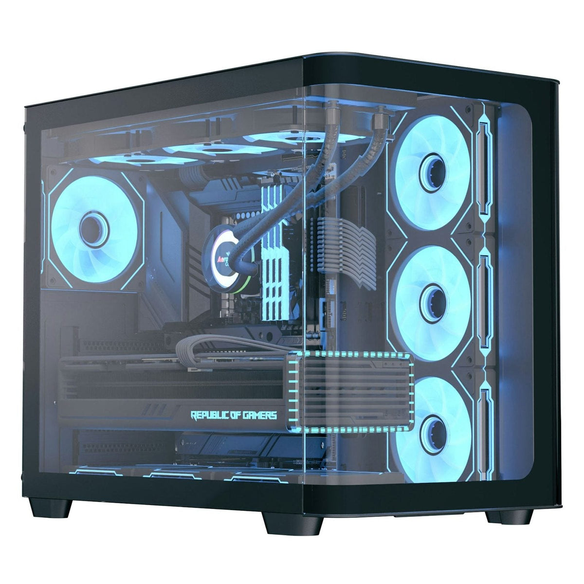 Aerocool P500C ARGB Black ATX PC Case