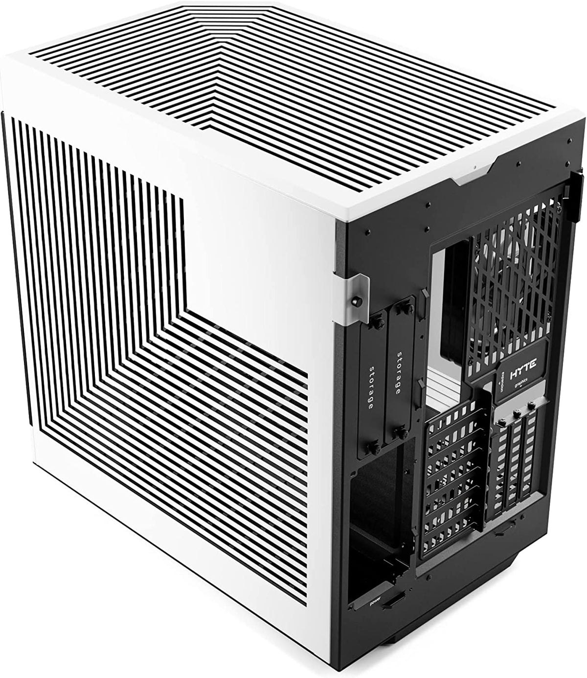 HYTE Y60 Dual Chamber ATX PC Case Black/White