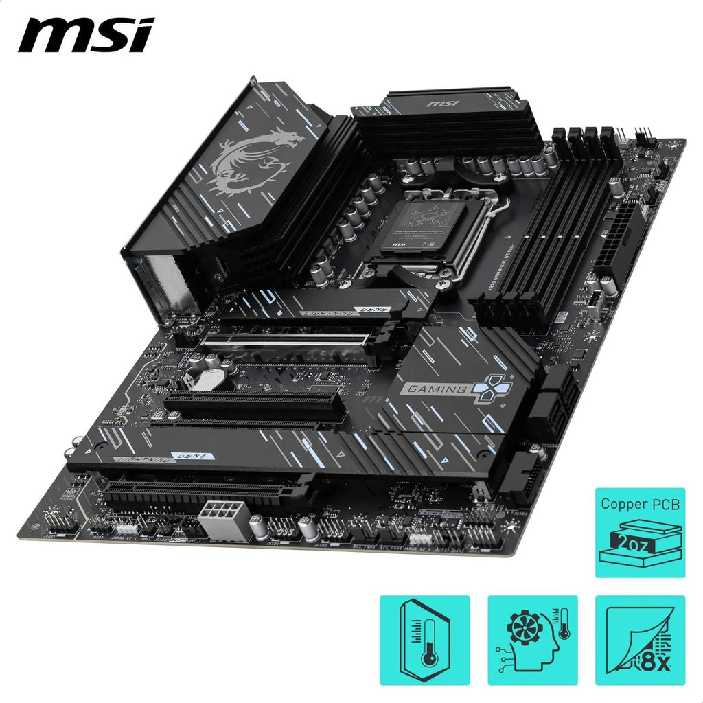 MSI X870E GAMING PLUS WIFI ATX AM5 Motherboard