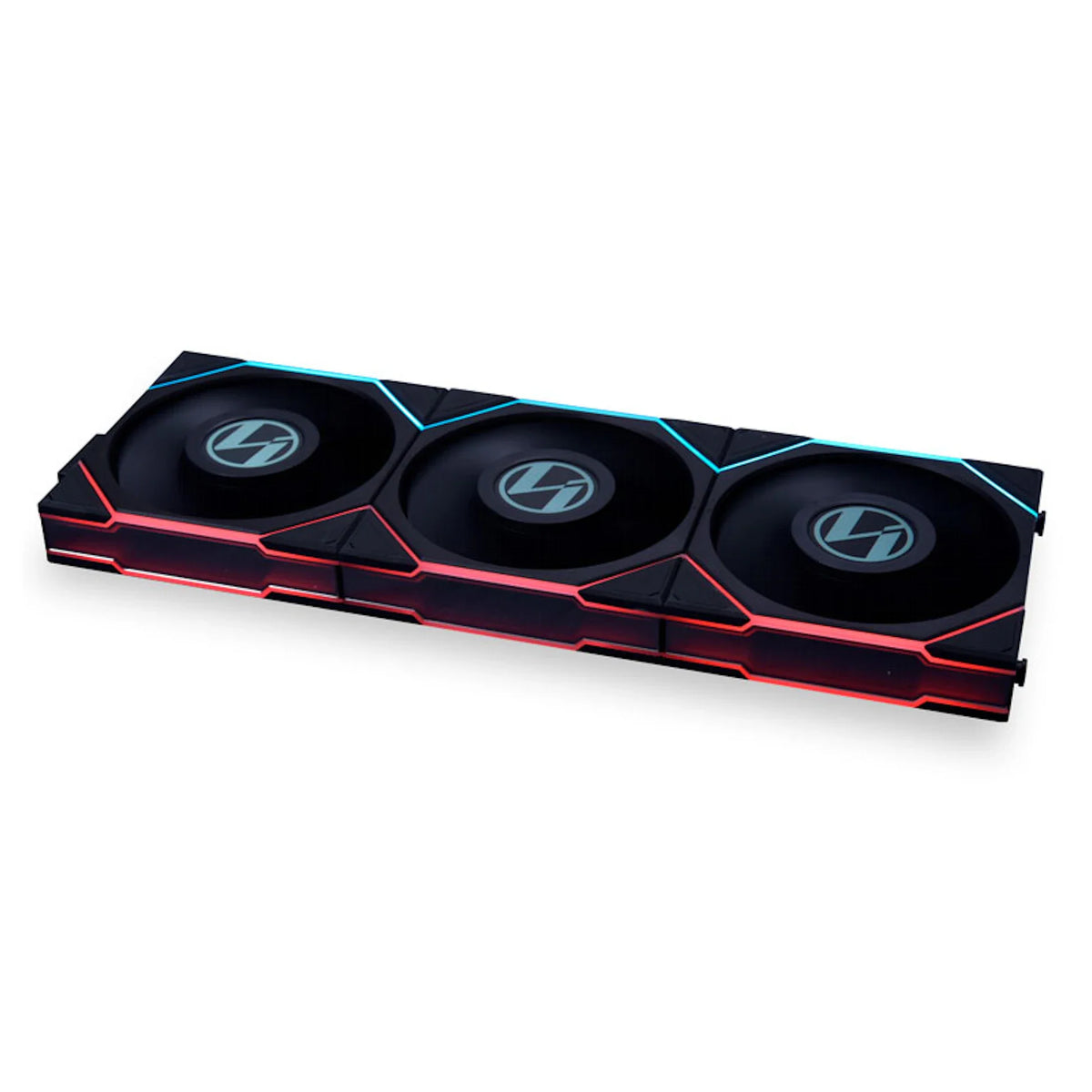 Lian-Li UNI FAN TL120 LCD A-RGB Black 120mm Triple Pack