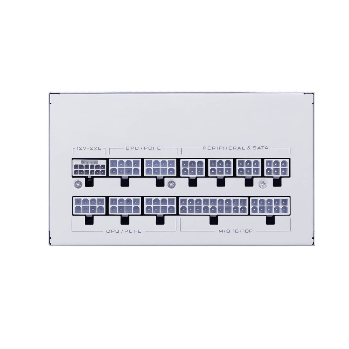 850W Lian Li SX Platinum White ATX 3.1 Fully Modular PSU