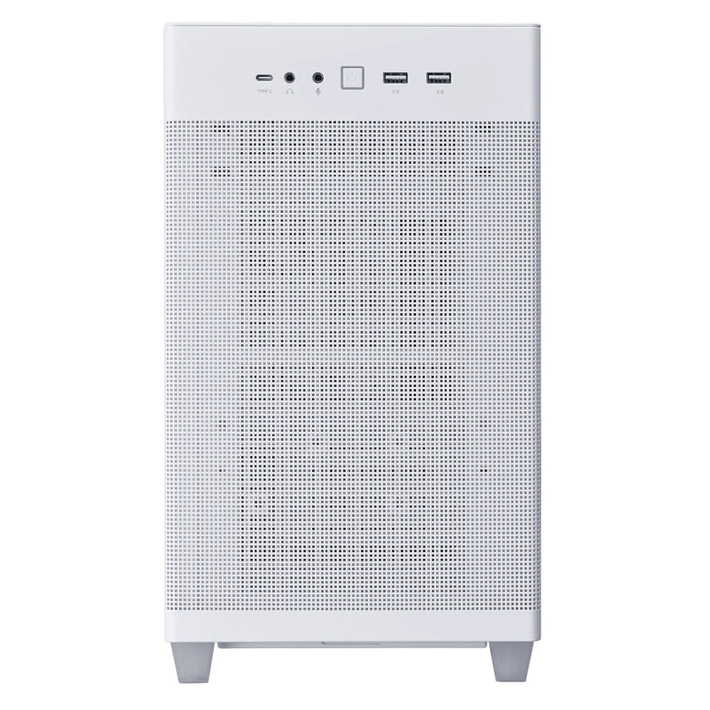 Asus Prime AP201 Tempered Glass White MicroATX Case