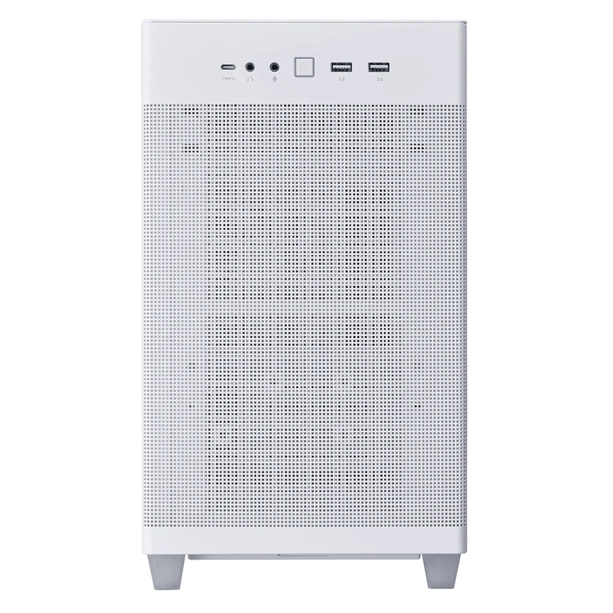 Asus Prime AP201 Tempered Glass White MicroATX Case