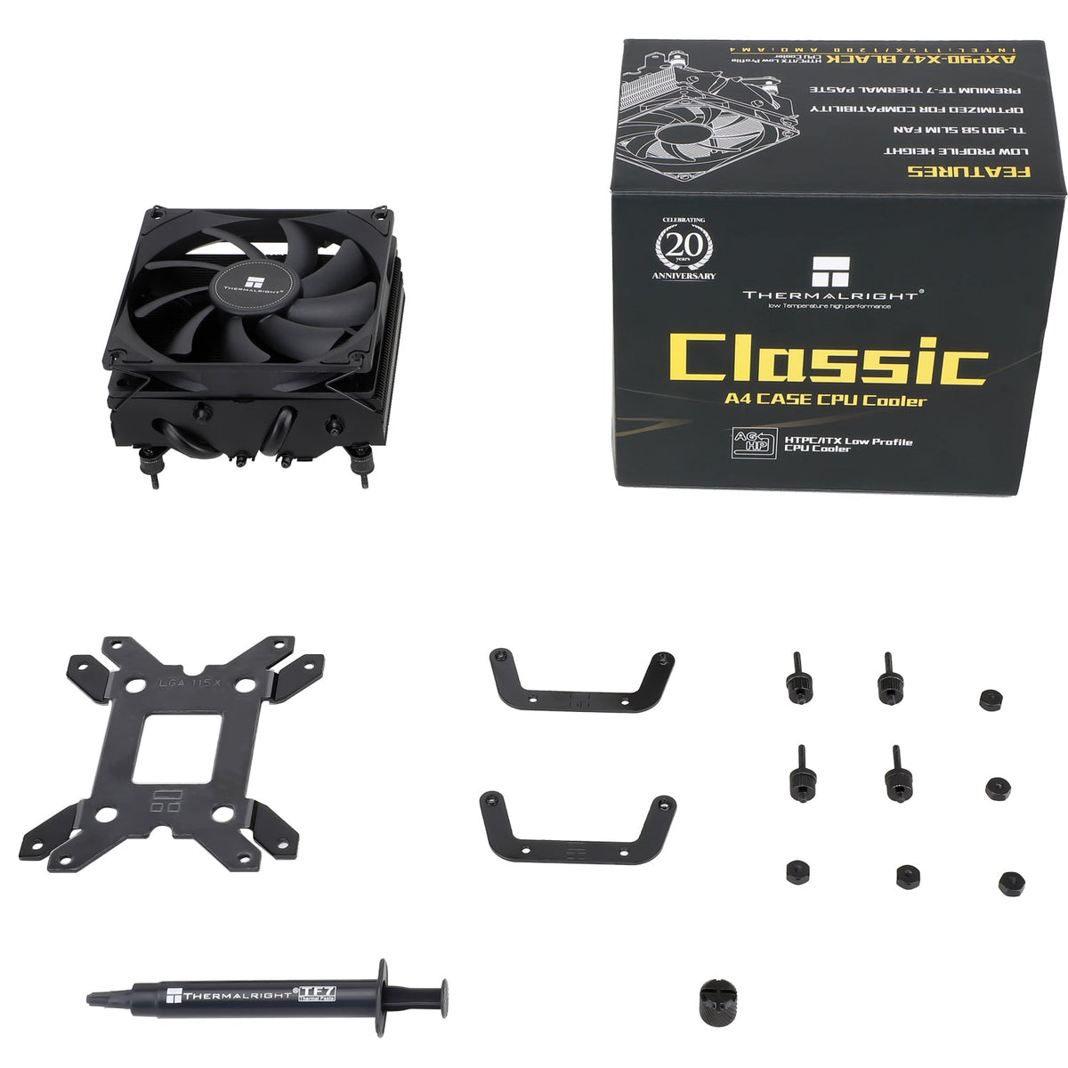Thermalright AXP90-X47 Black Low Profile Air Cooler