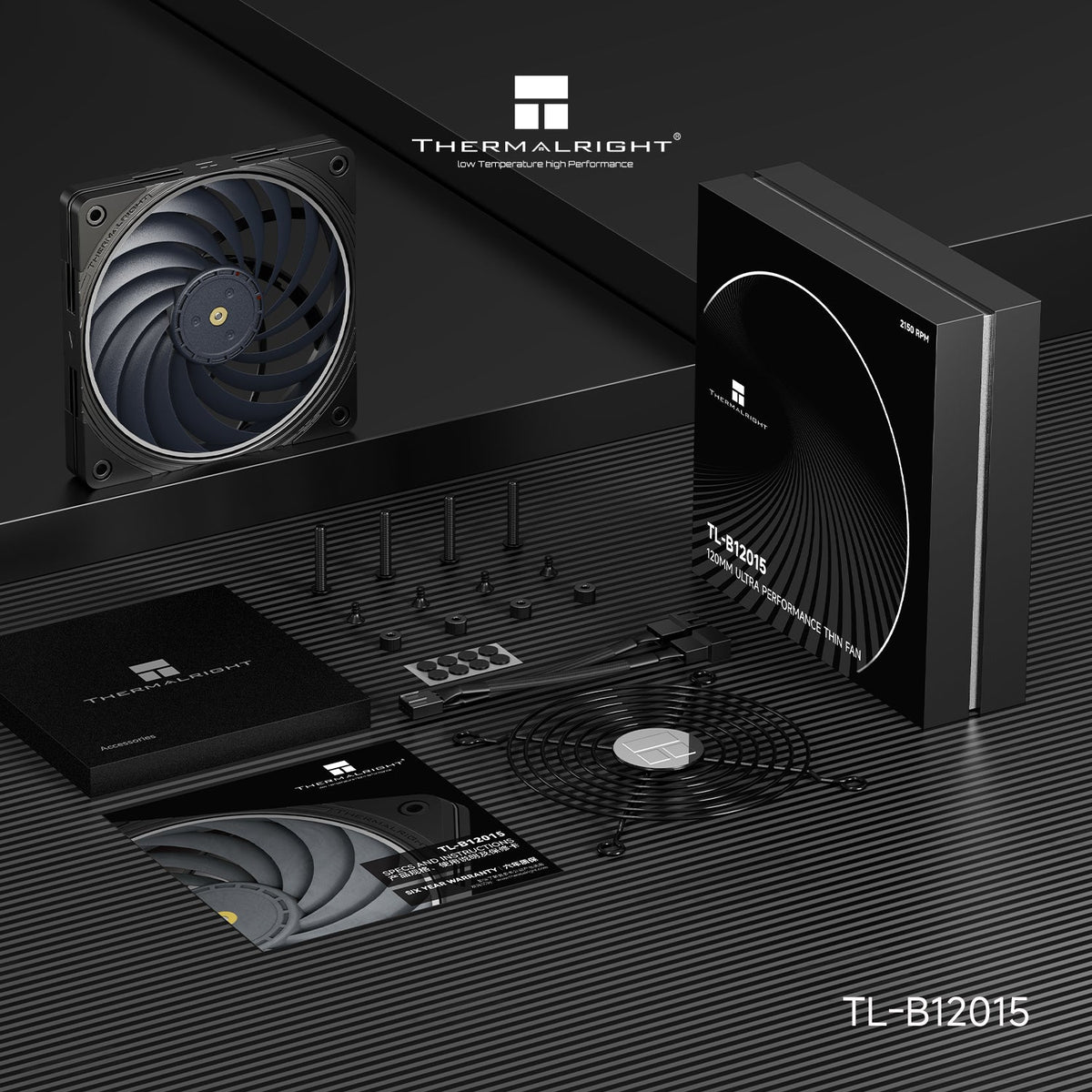 Thermalright TL-B12015 120mm Slim PWM Fan