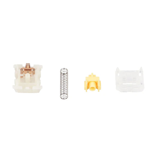 Gateron Milky Yellow Pro KS-3 Pre-Lubed Linear Switch Box