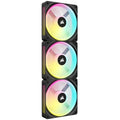 Corsair iCUE LINK QX120 RGB Black 120mm Triple Pack Starter Kit