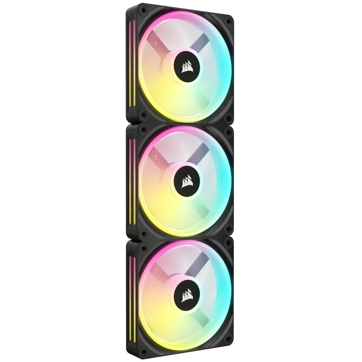 Corsair iCUE LINK QX120 RGB Black 120mm Triple Pack Starter Kit