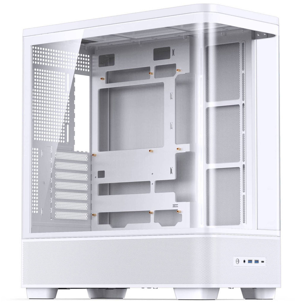 Jonsbo TK-5 ATX Mid Tower Case - White