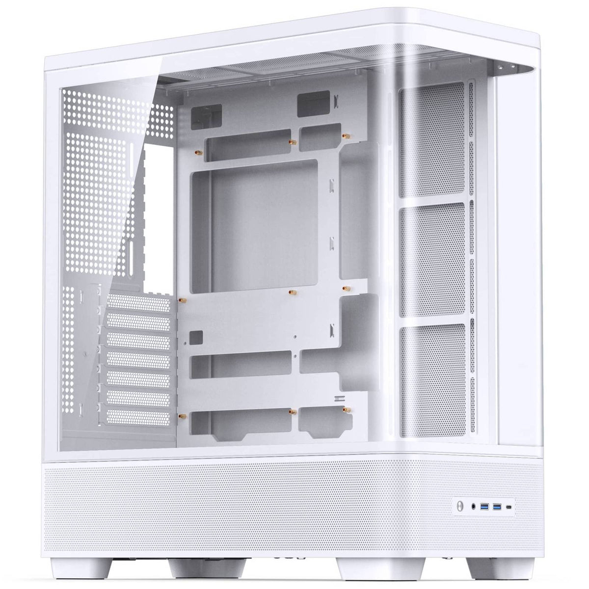 Jonsbo TK-5 ATX Mid Tower Case - White