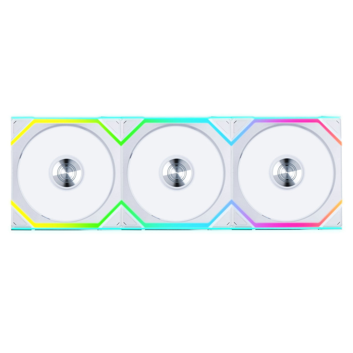 Lian-Li UNI SL120 Wireless A-RGB White Reverse 120mm Triple Pack