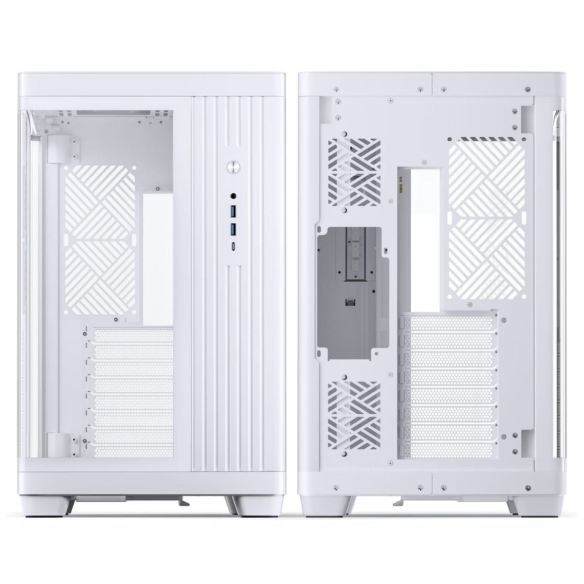 Jonsbo TK-4 White ATX Glass Case