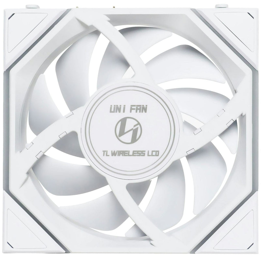 Lian-Li UNI FAN TL120 LCD Wireless Reverse ARGB White 120mm Fan