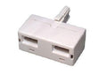 NEWLINK WHITE BT PLUG - 2X BT F SPLITTER